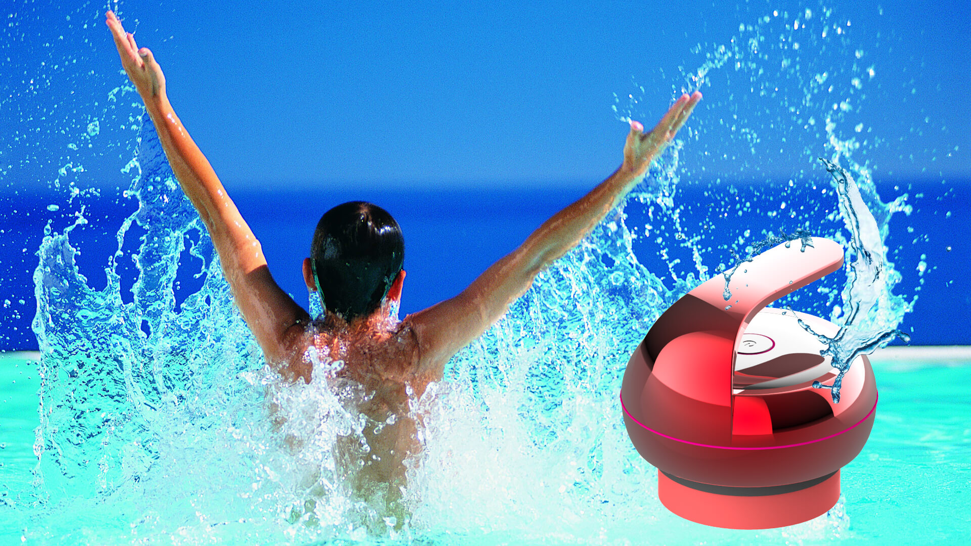 Electric bath brush product design